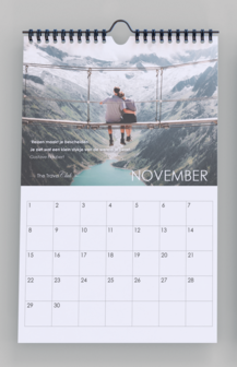 Wandkalender The Travel Club