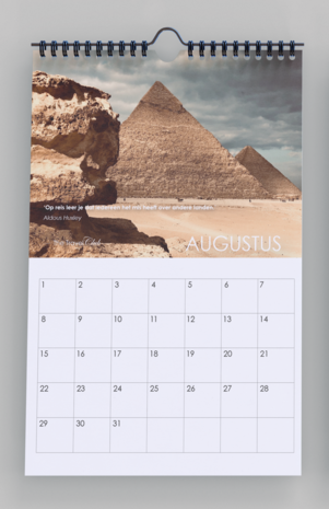 Wandkalender The Travel Club